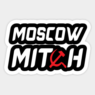 Ditch moscow mitch Sticker